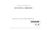 ATLAS e MIZAR - CLAM Caminetti e Stufe...ATLAS e MIZAR MANUAL DE USO y MANTENIMIENTO El presente manual es propiedad exclusiva de CLAM Soc. Coop., queda prohibida su reproducción