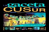 La gaceta del CUSurgaceta.cusur.udg.mx/wp-content/hemeroteca/2016/Gaceta100enero2016.pdfdiccionarios y enciclopedias, así como traductores. • Servicios bibliotecarios. En esta sección