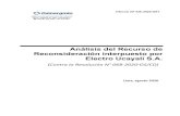 Análisis del Recurso de Reconsideración interpuesto por ......Recurso de Reconsideración interpuesto por Electro Ucayali S.A. contra la Resolución N° 068-2020-OS/CD Página 2