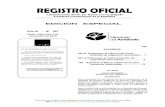 Año III - Nº 387 - Gob...2015/11/04  · Año III - Nº 387 Quito, miércoles 4 de noviembre de 2015 Págs. ACUERDOS: 083-B Refórmese el Libro IX del Texto Unificado de Legislación