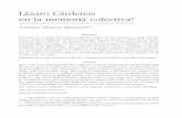 Lázaro Cárdenas en la memoria colectiva - SciELOscielo.unam.mx/pdf/polcul/n31/n31a10.pdf · 2019. 9. 30. · Lázaro Cárdenas en la memoria colectiva 187 Política y Cultura, primavera