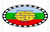 Proyecto Educativo Institucional Escuela G-392 Lifko · 2018. 4. 23. · nivel de enseñanza media cursada, otras solo alcanzan un nivel educativo de primer ciclo de enseñanza básica.