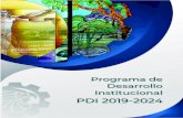 Proyecto de Programa Institucional de Desarrollo 2019-2024...Proyecto de Programa Institucional de Desarrollo 2019-2024 9 Mensaje del Director General El Tecnológico Nacional de México