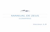 Manual de Zeuszeus.beta-autopartes.com/Manuales/Compras.pdfManual de Usuario 5 REPORTE PEDIDO Este reporte nos permite sacar una propuesta del pedido de compra para el proveedor y