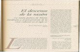Cuaderno de Cultura El descenso de la razóne-spacio.uned.es/fez/eserv/bibliuned:adistancia-2004-22... · nos de la luz María Zambrano, «A modo de Prólogo» a la edición de 1987