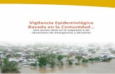 Vigilancia Epidemiológica Basada en la Comunidad… · 2020. 6. 4. · situaciones de emergencias y desastres Contenido Centro de Conocimiento OPS Colombia – Catalogación en la