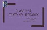 CLASE N°4 “TEXTO NO LITERARIO”colegiosanmarcosapostol.cl/wp-content/uploads/2020/... · 2020. 3. 27. · Texto no literario: Infografía Unainfografíaesuntextomixtoqueutilizaimágeneseinformación