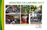 MEMORIA DE LABORES 2017 · 2018. 6. 14. · MEMORIA DE LABORES 2017 La Asociación de Reservas Naturales Privadas de Guatemala se complace este nuevo año de compartir los logros