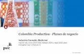 Colombia Productiva - Planes de negocio - AsocolcannaMetodología : 2. Posteriormente en el desarrollo de las mesas sectoriales se valora la contribución y facilidad de implementación
