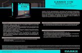 Dosi˜cación Precauciones - Lanko · 2020. 5. 19. · : 0,60 mm (NCh 163): 13,5 lt de mezcla por saco de 25 kg 2,7 m˚ con e = 5 mm: 1,85 +/- 0,05 kg / lt: Sobre 50 kg / cm˚: >