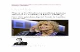 Muere a los 84 años la escritora leonesa afincada en ......El Norte de castilla 03/01/21 Muere a los 84 años la escritora leonesa afincada en Valladolid Elena Santiago Entre otros