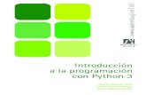 Introducción a la programación con Python 3 · 2019. 1. 23. · Andrés Marzal / Isabel Gracia / Pedro García - ISBN: 978-84-697-1178-1 Introducción a la programación con Python
