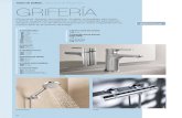 GRIFERÍA GriFerÍA · 2014. 10. 9. · GRIFERÍA / selección de productos 94 GriFerÍA T-1000 Monomando, bimando, termostáticas, de repisa, empotrables, para ducha o bañera, las