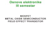 MOSFET METAL OXIDE SEMICONDUCTOR FIELD EFFECT …tnt.etf.bg.ac.rs/~ot2oe/Online predavanja/OE MOSFET.pdf · silicijum dioksida, čime se formira sloj elektrona koji se naziva invertovani