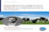 Entendiendo los peligros de la Fiebre Q en el ganado ...€¦ · ¿Qué se puede decir sobre los trastornos reproductivos asociados a la fiebre Q? Prof. RG: En 2012 dirigimos un estudio