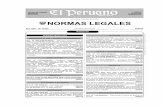 Separata de Normas Legales · 2016. 2. 27. · NORMAS LEGALES El Peruano 385464 Lima, viernes 19 de diciembre de 2008 TRANSPORTES Y COMUNICACIONES RR.SS. N°s. 153, 154, 155 y 156-2008-MTC.-