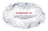 Capítulo 4. · 4.1 El rendimiento del sistema universitario español según U-Multirank El U-Multirank (UMR) es un ranking multidimensional que mide el rendimiento de instituciones