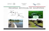 RECARGA ARTIFICIAL DE ACUÍFEROS · 2016. 6. 3. · Conceptos de recarga •Procesos de recarga •Factores afectan la recarga Balance de aguas •Componente superficial •Componente