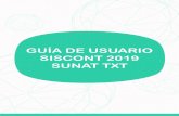 GUÍA DE USUARIO SISCONT 2019 SUNAT TXT · 2019. 10. 30. · El Programa de Declaración de Beneficios para Exportadores, permite declarar el detalle de las compras y exportaciones