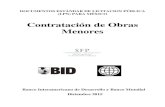 Contratación de Obras Menores - Sinaloa...Los contratos por suma alzada se usan sobre todo en la construcción de edificios y otros tipos de Obras bien definidas que tengan pocas