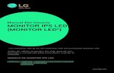 Manual Del Usuario MONITOR IPS LED (MONITOR LED*) · Manual Del Usuario MONITOR IPS LED (MONITOR LED*) *Los monitores LED de LG son monitores LCD con iluminación posterior LED. 22MP48A