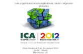 Las organizaciones cooperativas hacen negocios globales1 anuncio de una página en la guía oficial de ICA Expo. 200 invitaciones para ingresar a ICA Expo. Participar de la ceremonia