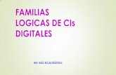 FAMILIAS LOGICAS DE CIs DIGITALES · 2016. 2. 16. · FAMILIAS LOGICAS DE CIs DIGITALES ING. RAÚL ROJAS REÁTEGUI . 1. DEFINICION Son un grupo de componentes electrónicos digitales