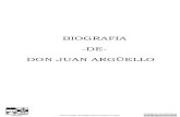 BIOGRAFIA -DE- DON JUAN ARGÜELLO...Biografía de Don Juan Argüello ===== Mancomunada la vida de don Juan Argüello con la de don Manuel Antonio de la Cerda, que hemos publicado,