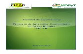 Manual de Operaciones Proyecto de Inversión Comunitaria en ......ANEXO V.02.18 Licitacion-Publica-Internacional Anexo V.04 Manual de Campo para Comunidades Beneficiarias 6. Sistema