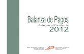 Primeras pag Balanza 2012 Originalgis.jp.pr.gov/Externo_Econ/Balanzas de pagos/Balanza de Pagos 2012.pdfBalanza de Pagos 2012 Balance of Payments 2012 i Año ﬁ scal 2012 Fiscal Year