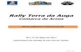 Rally Terra da Augarallydaauga.com/wp-content/uploads/2017/04/reglamento... · 2018. 1. 11. · Rally Terra da Auga Comarca de Arzúa 26 y 27 de Mayo de 2017 ... 19:00 Salida 1º