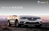 Renault KOLEOS · 1. 4. Tecnología Todo al alcance de la mano. Cinco opciones de armonización del ambiente luminoso con la apariencia de la pantalla TFT. Sistema de audio Bose®.