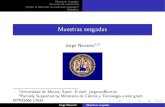 Jorge Navarro - UMJorge Navarro1,2 1Universidad de Murcia, Spain. E-mail: jorgenav@um.es 2Partially Supported by Ministerio de Ciencia y Tecnolog´ıa under grant MTM2006-12834 Jorge
