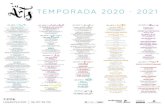 TEMPORADA 2020 · 2021 - Les Arts¡Cabaret! Cuentacuentos e intimidad · IV / 2021 Veinte Veinte · 26 / V / 2021 LES ARTS VOLANT El tutor burlat, Vicente Martín i Soler 25, 26, 27