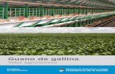 Guano de gallina - Argentina.gob.ar · 2019. 4. 30. · 7 2.3 Método de muestreo de guano de gallina Tanto en los galpones convencionales como en los automáticos, el muestreo se