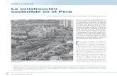 La construcción sostenible en el Perú - CIES...38 95 1/ Este artículo es una versión resumida del estudio Perú hacia la construcción sostenible en escenarios de cambio climático,