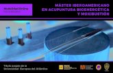 MÁSTER IBEROAMERICANO - MTCmaster-acupuntura-bioenergetica.mtc.es/docs/catalogo... · 2019. 11. 13. · MSTER IBEROAMERICANO EN ACUPUNTURA BIOENERGTICA Y MOIBUSTIÓN Abstract programa