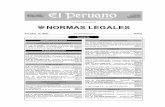 Cuadernillo de Normas Legales - Gaceta Jurídica...2009/08/08  · Fe de Erratas R.M. Nº 296-2009-MIMDES 400524 PRODUCE R.S. N 022-2009-PRODUCE.- Designan Viceministra de Pesquería