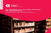 Cooperación Española · En su mayoría se trata de bibliotecas municipales (48%) y privadas (19%); y el principal servicio facilitado es el de salas de lectura (46,5%), mientras