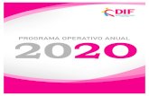 Apertura Programa Operativo Anual 2020 - Dif · 2020. 2. 4. · Apertura Programa Operativo Anual 2020 1 Índice ... Formato Formato 1.01 Orientación Alimentaria 1.02 Programa de