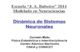 Dinámica de Sistemas Neuronales...Dinámica de Sistemas Neuronales Germán Mato Física Estadística e Interdisciplinaria Centro Atómico Bariloche CNEA y CONICET Escuela “J. A.