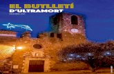 EL BUtlletí Butlletí d'Ultramort... · 2020. 12. 21. · informació municipal Camí del Montori A final del mes de gener d’aquest any 2020 va tenir lloc el desafortunat temporal