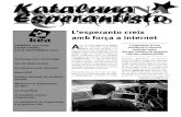L’esperanto creix amb força a internet · Monato kaj libroj), IKEL (revuo Etnismo), La Kancerkliniko, La Ondo de Esperanto, Scienca Revuo, Komencanto, Juna Amiko, Internacia Pedagogia