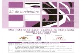  · 2017. 11. 2. · PROGRAMACIÓN 21 OCTUBRE 19.30 h. 5a Rueda de hombres contra la Violencia Machista. Plaza de Zocodover. (AHIGE). 10 NOVIEMBRE 18.00 h. CHARLA-COLOQUIO «Violencia