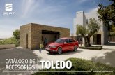 SEAT México - CATÁLOGO DE ACCESORIOS TOLEDO · 2021. 1. 23. · TECNOLOGÍA PARA DISFRUTAR CATÁLOGO ACCESORIOS | TOLEDO Baúl portaequipajesPomo de Cambio Esférico Aluminio 6v