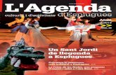 L'Agenda - Esplugues...princesa (Alba Moreno) i el Sant Jordi (Toni Fontova), representaran la Llegenda de Sant Jordi a la pista vermella del parc Pou d’En Fèlix (en cas de mal