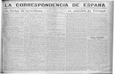 La Correspondencia de España - MEMORIA DE MADRIDgranvia.memoriademadrid.es/fondos/OTROS/Imp_19636_hem...AflO LXI.—NÚM. 19.239.Madrid.~Sábado 15 de Octubre de 1910. Ediciones Mañana,