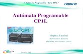 Autómata Programable CP1L - infoPLC · 2015. 3. 15. · * Autómata Programable - Serie CP1L * 7 Características generales • Contadores de Alta Velocidad –Control de 2 ejes.