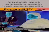 Evo Morales dejó la clínica en la Discurso presidencial que ...comunicacion.gob.bo/sites/default/files/media/discursos...2013/06/16  · 1 Discurso presidencial P residencial N o