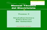Tomo-1 Instalaciones Eléctricas de Interior › ... › manual_tecnico_electricista.pdfInstalaciones Eléctricas de Interior Actualizado 19/10/04. Eletrodomésticos Fórum ... El